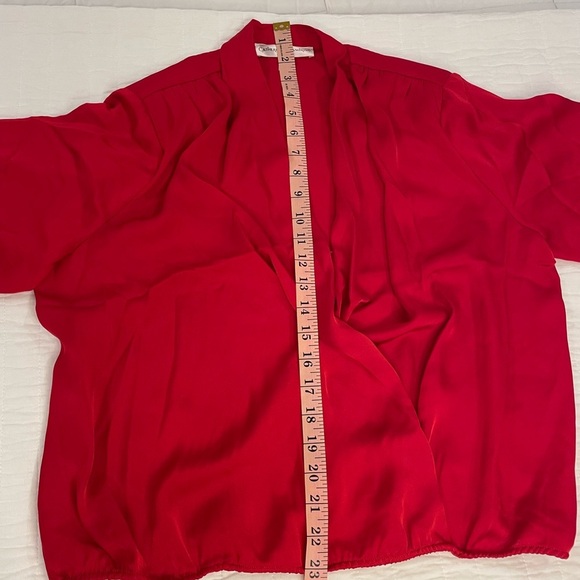 Catherine Malandrino Size Large silky blouse. - Picture 6 of 12